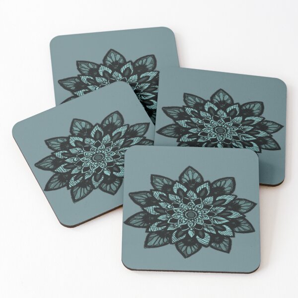 Item preview, Flower mandala pattern designed and sold by Mermaidssparkle.