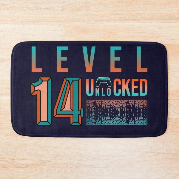 Item preview, 14th Birthday Level 14 Unlocked designed and sold by Designhub1000.