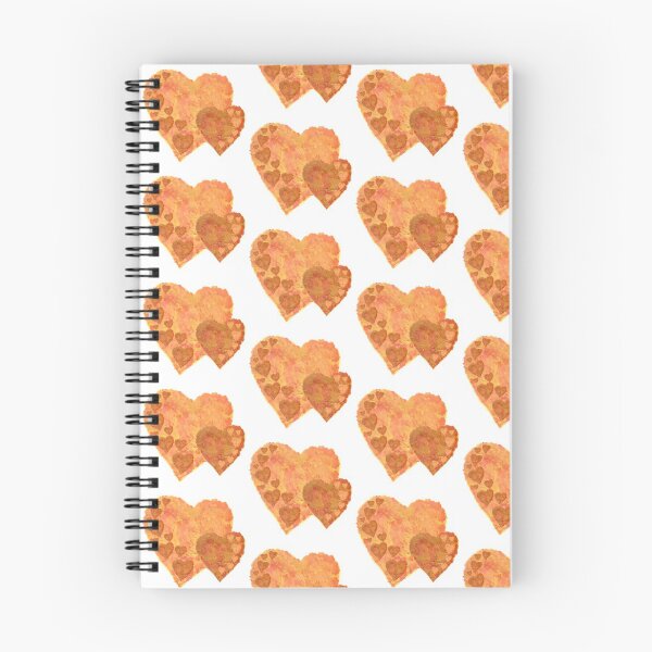 Item preview, Autumn Hearts Pattern designed and sold by LouLouBelleArt.