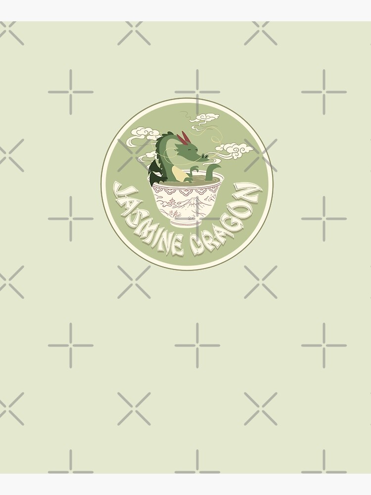 Jasmine Dragon Tea Shop Logo by iypuff123