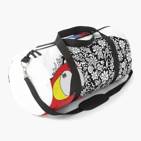 Item preview, Parrot on florals designed and sold by paviash.