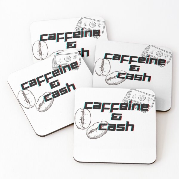 Item preview, Caffeine and cash designed and sold by FourNuns.