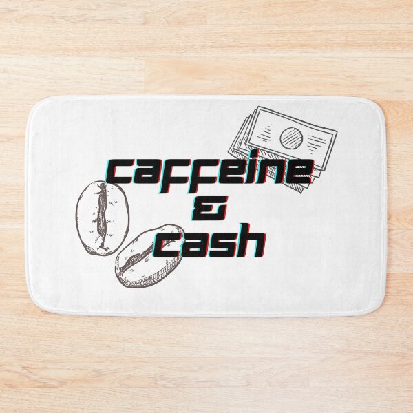 Item preview, Caffeine and cash designed and sold by FourNuns.