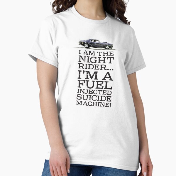 Item preview, Night Rider - "Fuel injected suicide machine!" designed and sold by Mark Will.