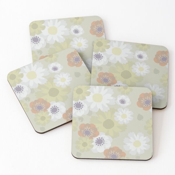 Item preview, Cosmos and Windflower Floral Pattern designed and sold by TheMajesticGoat.