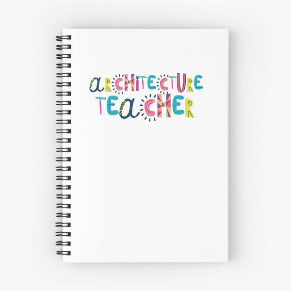 Artikelvorschau, Cute Architecture Teacher Gift Idea Back to School entworfen und verkauft von betternotes.