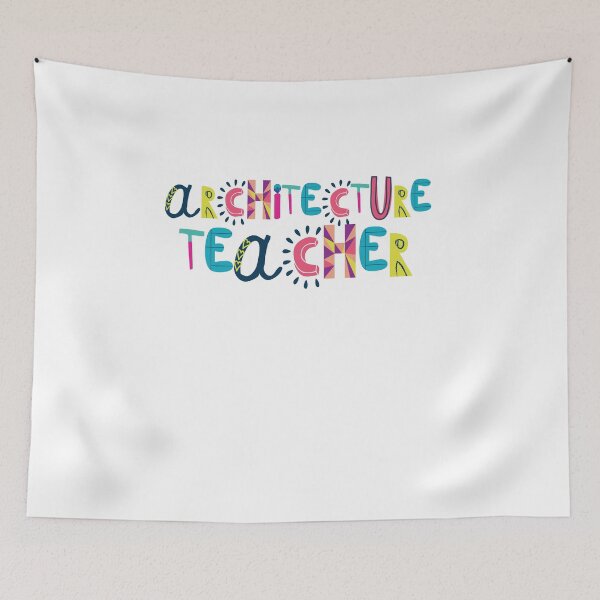Artikelvorschau, Cute Architecture Teacher Gift Idea Back to School entworfen und verkauft von betternotes.