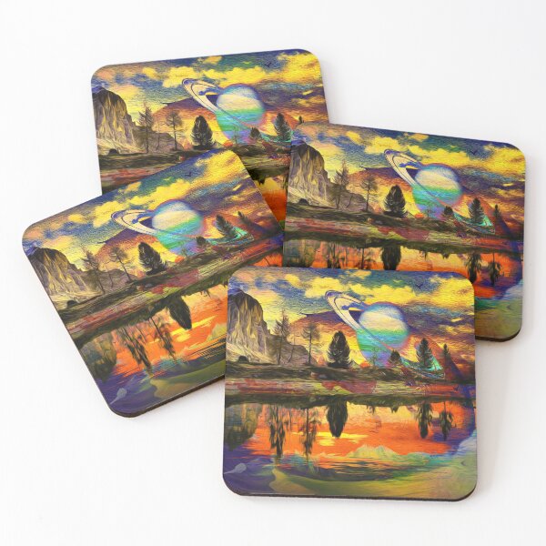 Item preview, Cosmic Planet Landscape designed and sold by MONLart.
