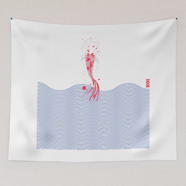 Item preview, Koi Fish Graphic designed and sold by SobaWaveStudio.