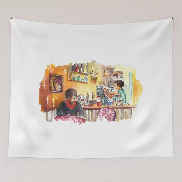 Item preview, The Coffee Shop In Whitby designed and sold by Goodaboom.