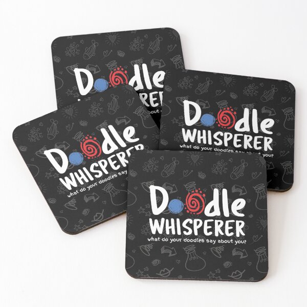 Item preview, Doodle Whisperer (Light Text) designed and sold by Inktopia-Art.