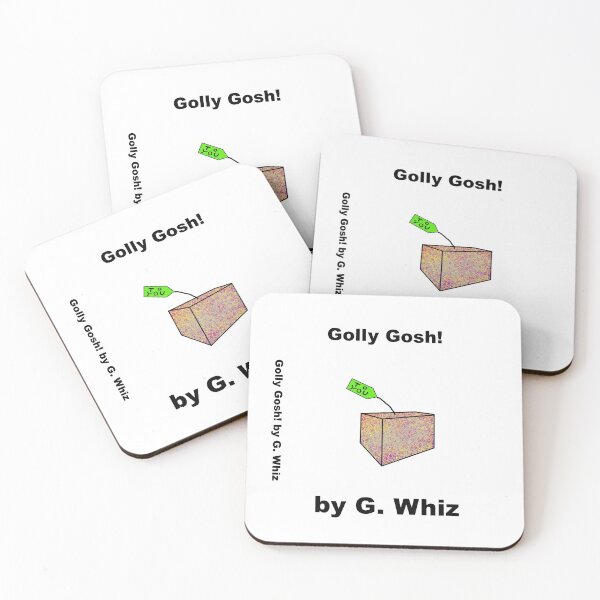 Item preview, golly gosh by g whiz author name joke  designed and sold by 6059.