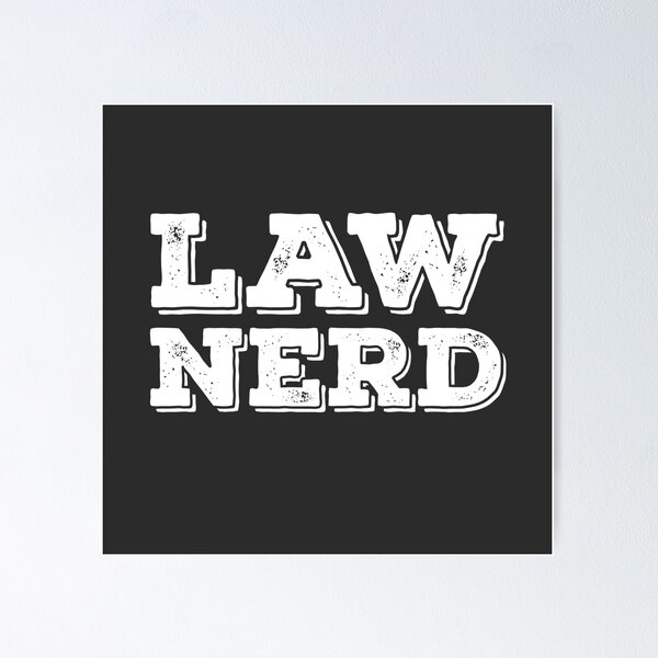 Item preview, Law Nerd designed and sold by AwesomeProject.