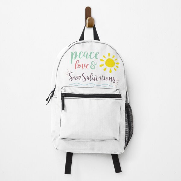 Item preview, peace love and sun salutations designed and sold by ToffDesigns.