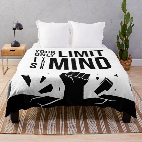 Item preview, Your only limit is your mind - Motivational design designed and sold by Giacob.