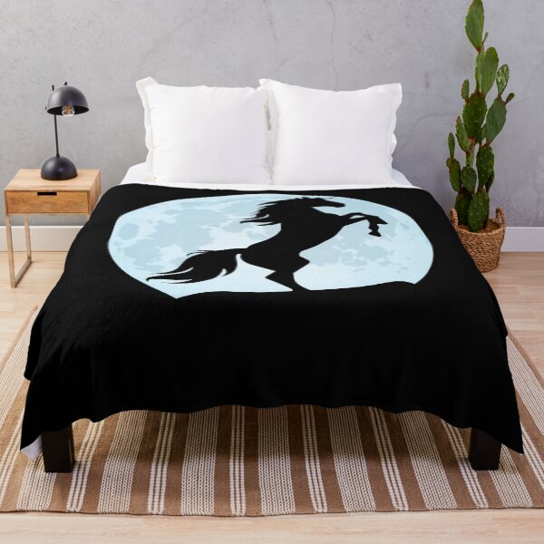 Item preview, horse lover silhouette moon designed and sold by alaechamlal.