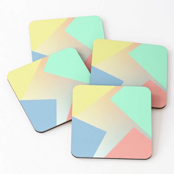 Item preview, colorful pattern rainbow square designed and sold by CoreiDesign.