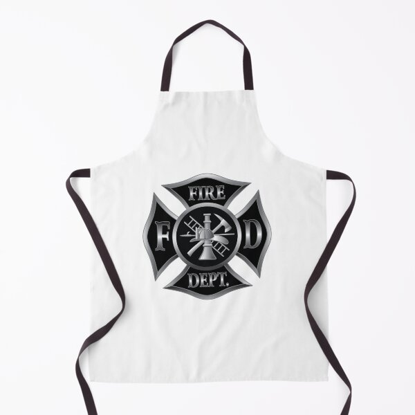 Item preview, Fire Department Firefighter Maltese Cross with Axe Edges Metal Design designed and sold by cartattz.