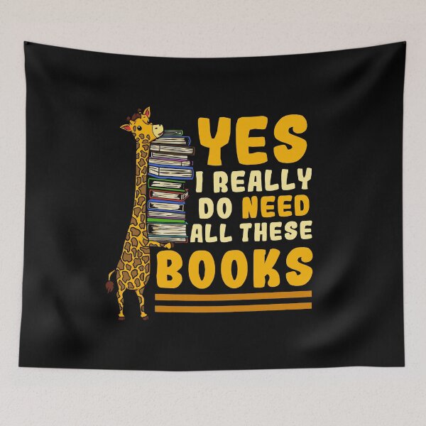 Item preview, Books Giraffe Book Reading Reader designed and sold by Mealla.