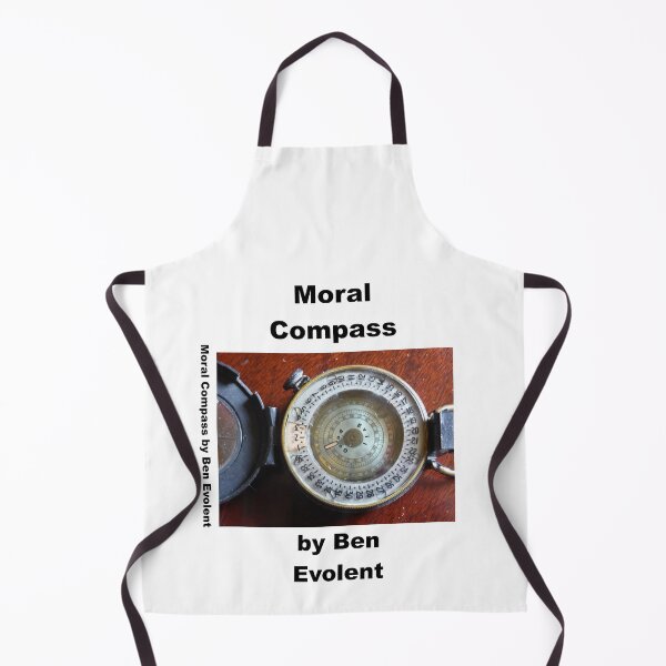 Item preview, moral compass joke author name pun designed and sold by 6059.