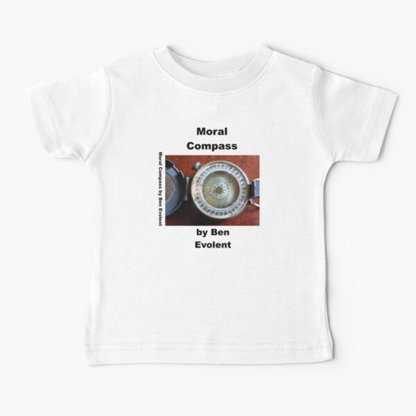 Item preview, moral compass joke author name pun designed and sold by 6059.