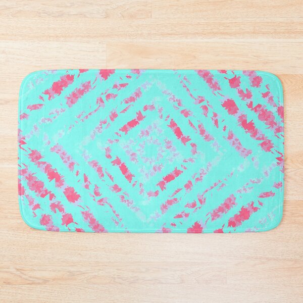 Item preview, Geometric Splotchy Red Paint Diamond Pattern designed and sold by Niftjie.