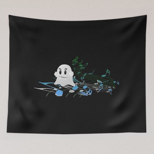Item preview, Music, ghost, Halloween, original gift, vampire, day of the dead, cool, fun, funny designed and sold by Fringuesdemomes.