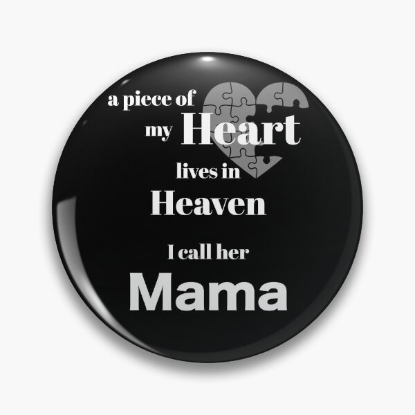 Artikelvorschau, Ein Stück meines Herzens ist im Himmel - ich nenne sie Mama entworfen und verkauft von Magic-Moon.