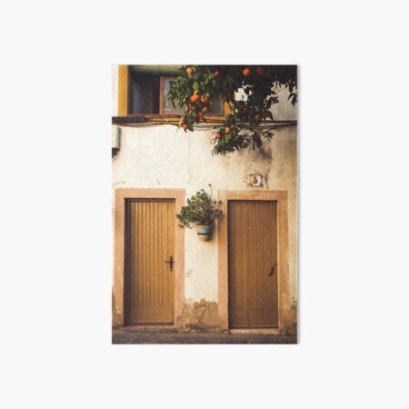 Naranjo Street Art Board Print