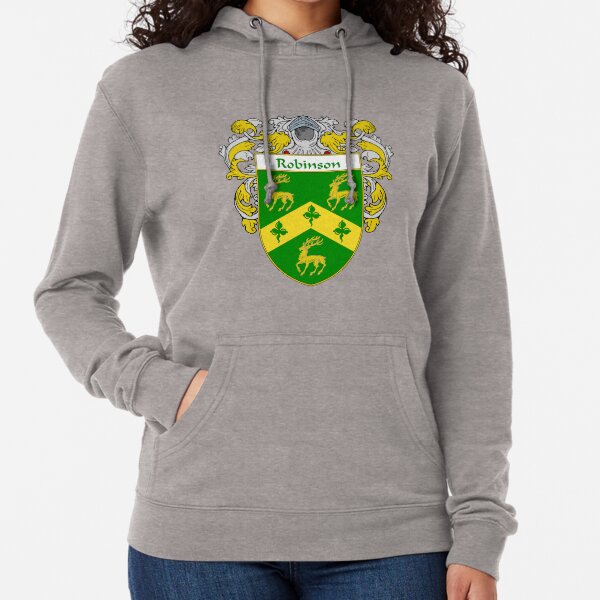 Vista previa del artículo con la obra «Escudo de armas de Robinson / Escudo de la familia Robinson», diseñado y vendido por IrishArms.