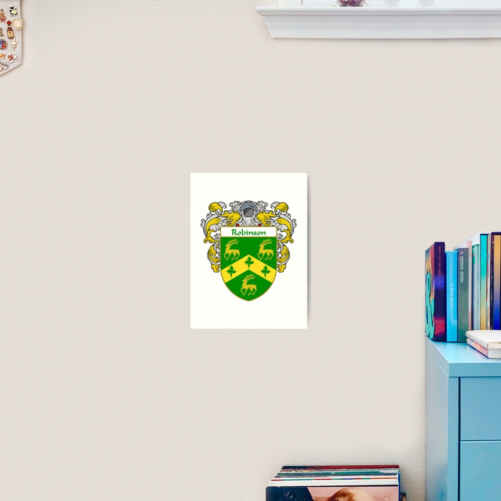 Robinson Coat of Arms / Robinson Family Crest | Greeting Card