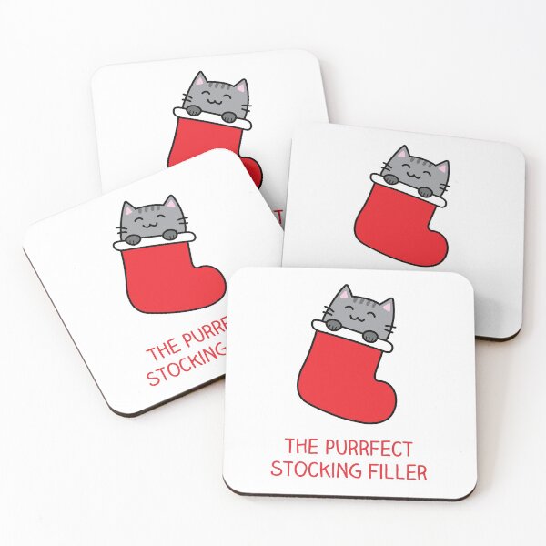 Item preview, The purrfect stocking filler, Christmas cat designed and sold by IceCreamCat.