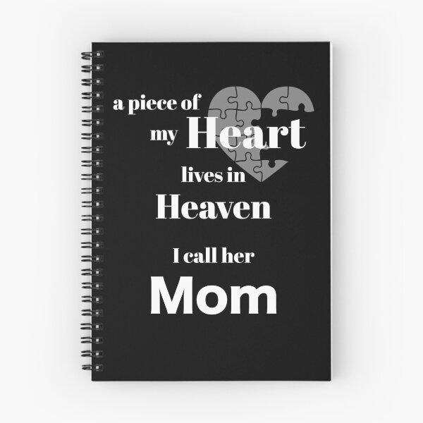Item preview, A piece of my heart is in Heaven - I call her Mom designed and sold by Magic-Moon.