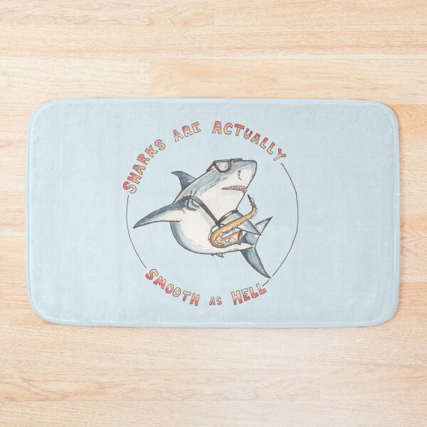 Item preview, Sharks are Actually Smooth  designed and sold by rachelclaireart.
