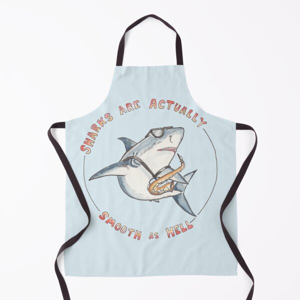 Item preview, Sharks are Actually Smooth designed and sold by rachelclaireart.