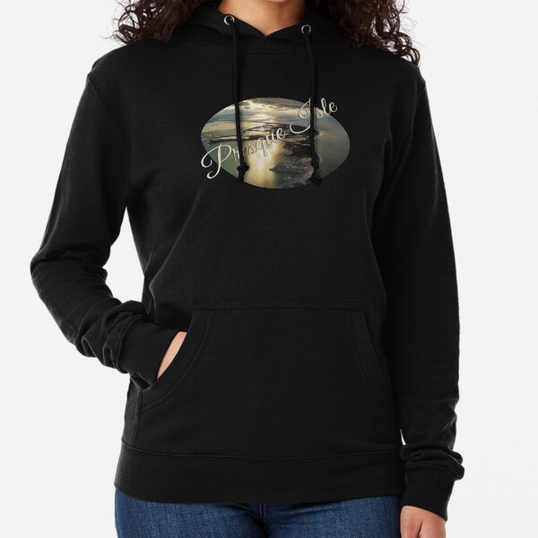 Presque Isle From the Air - Erie, PA Lightweight Hoodie