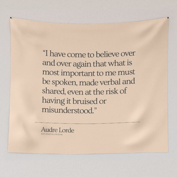 Artikelvorschau, 6 | Audre Lorde Quote 200821 Feminist Literary Quotes Inspiring Feminism Motivational Poem Poetry Gifts Poet entworfen und verkauft von QuotesGalore.