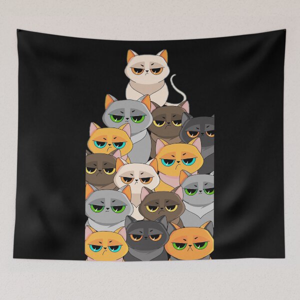 Item preview, Cat Group designed and sold by Cartoon-animals.