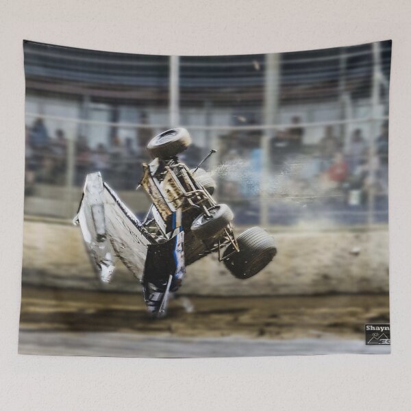 Item preview, Sprintcar crash at over 100mph designed and sold by shaynetwright.