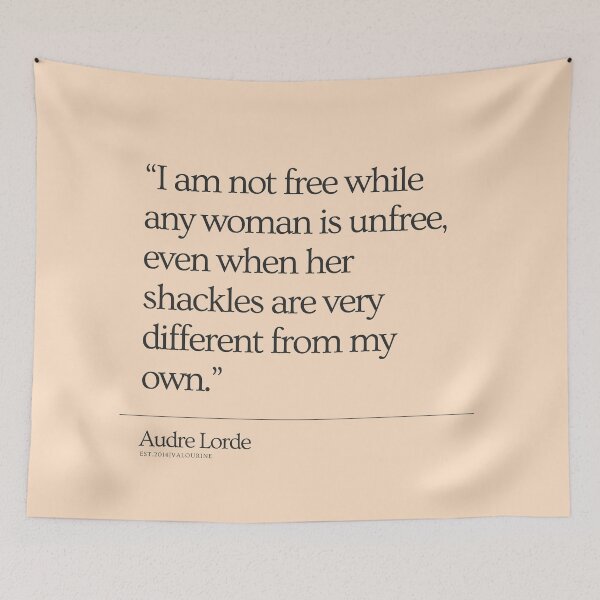 Artikelvorschau, 7 | Audre Lorde Quote 200821 Feminist Literary Quotes Inspiring Feminism Motivational Poem Poetry Gifts Poet entworfen und verkauft von QuotesGalore.