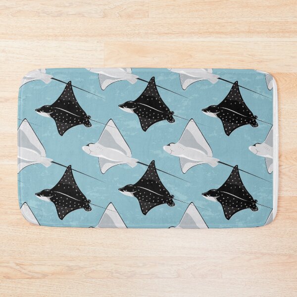 Item preview, Eagle rays on blue designed and sold by Avisnanna.