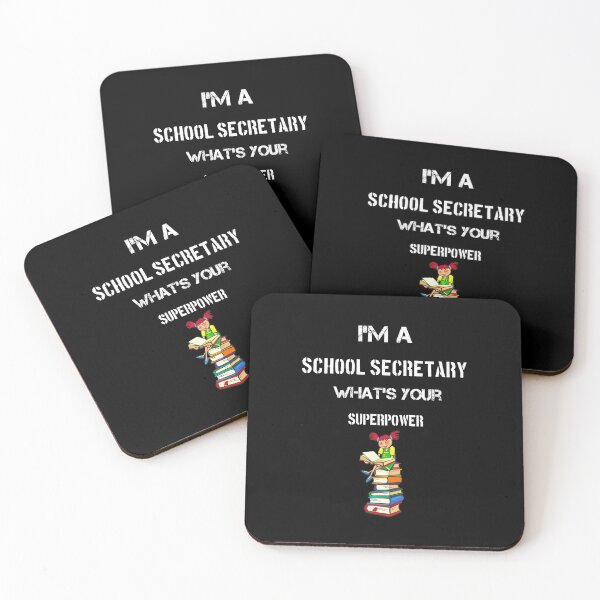 Item preview, I'm a School Secretary What's Your Superpower - Best School Secretary Ever Funny Gift  designed and sold by Essakhi12.