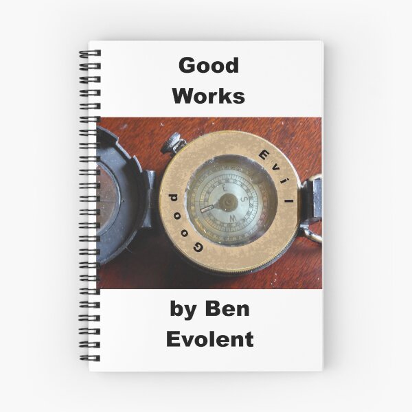 Item preview, good works joke book cover designed and sold by 6059.