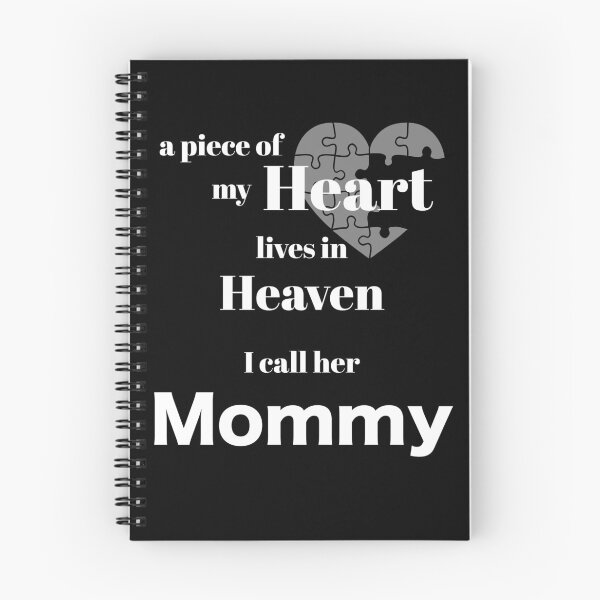 Item preview, A piece of my heart is in Heaven - I call her Mommy designed and sold by Magic-Moon.