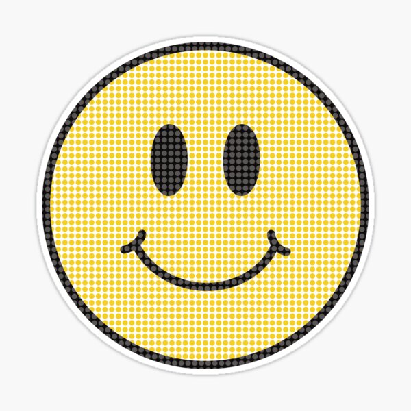 ACID SMILE Sticker for Sale by powderkarma