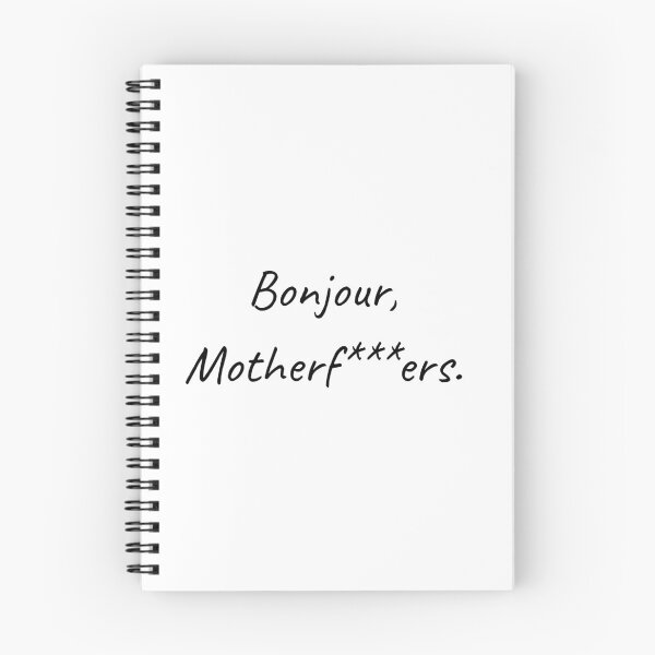 Item preview, Bonjour Motherf***ers Cool Sassy Design  designed and sold by FastLaneGroove.