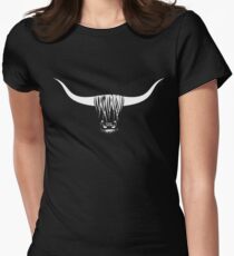Highland Cow Women's Fitted T-Shirt