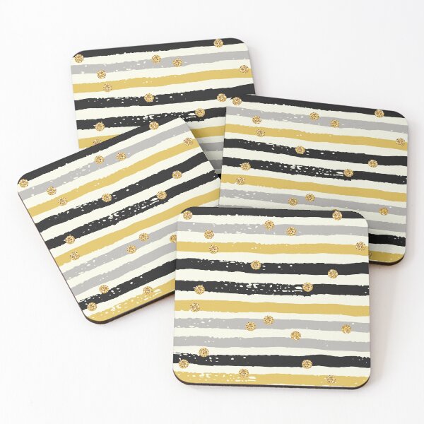 Item preview, abstract geometric seamless pattern with stripes designed and sold by paradiskt.