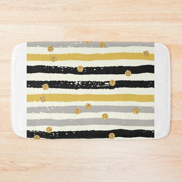 Item preview, abstract geometric seamless pattern with stripes designed and sold by paradiskt.