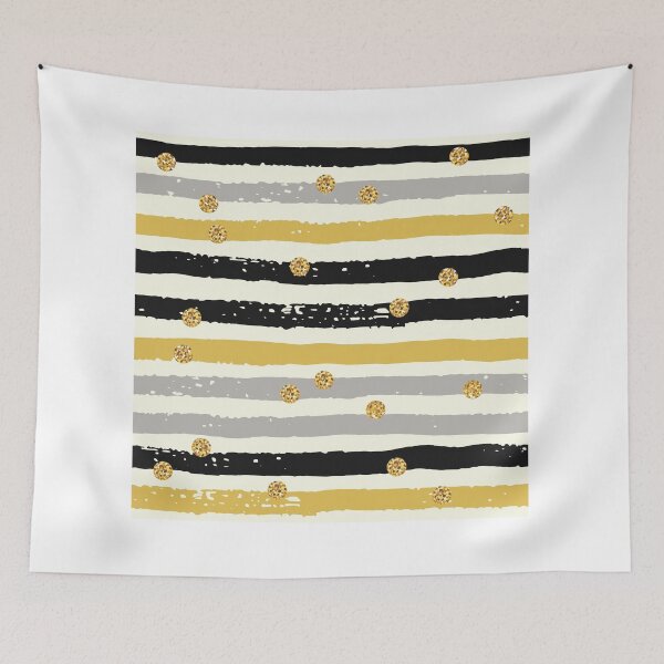 Item preview, abstract geometric seamless pattern with stripes designed and sold by paradiskt.